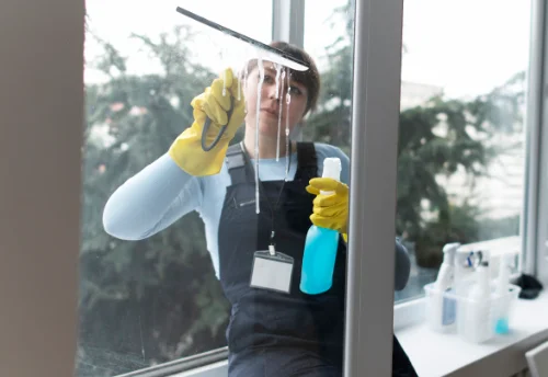 Nettoyage de vitres intérieures et extérieures à Jaulges